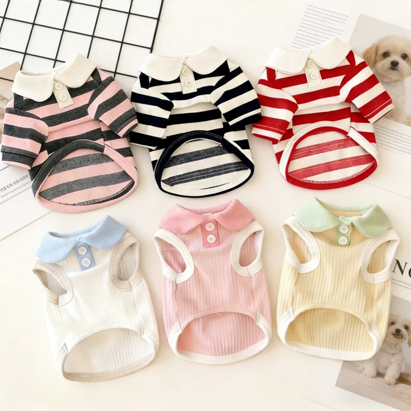 Ropa de verano para perros y gatos – Polos, sudaderas y chalecos - imagen 5