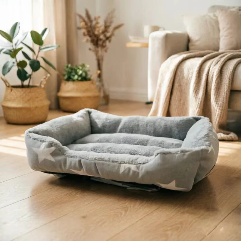 Cama cálida de felpa para perros y gatos – colchón suave y acogedor - imagen 5