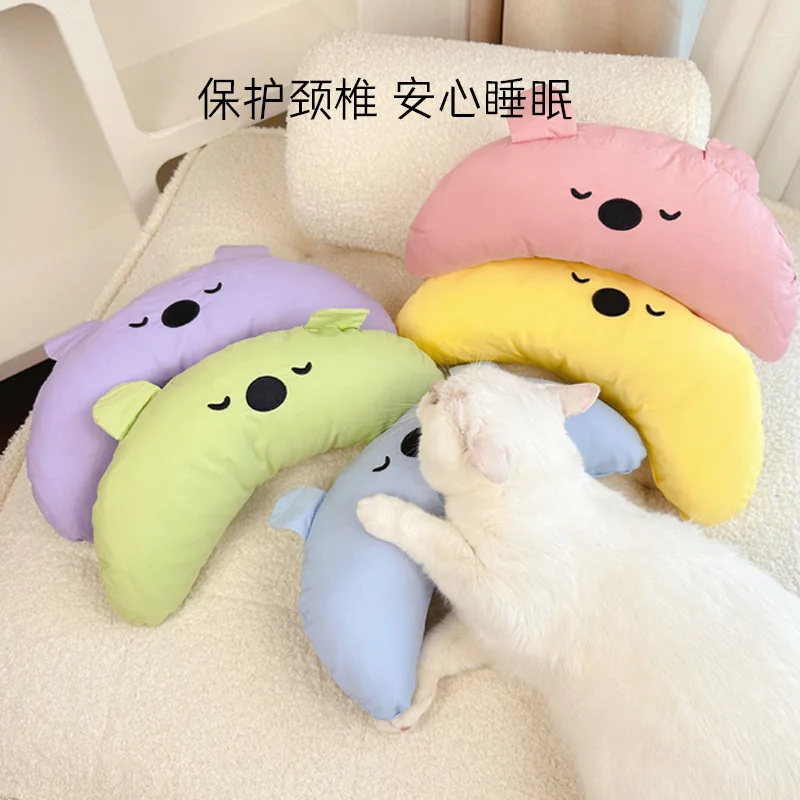 Almohada pequeña desmontable lavable para gatos, almohada pequeña específica para gatos, peluche para mascotas, almohada para perros, resistente a mordeduras, accesorios para cachorros y perros - imagen 5