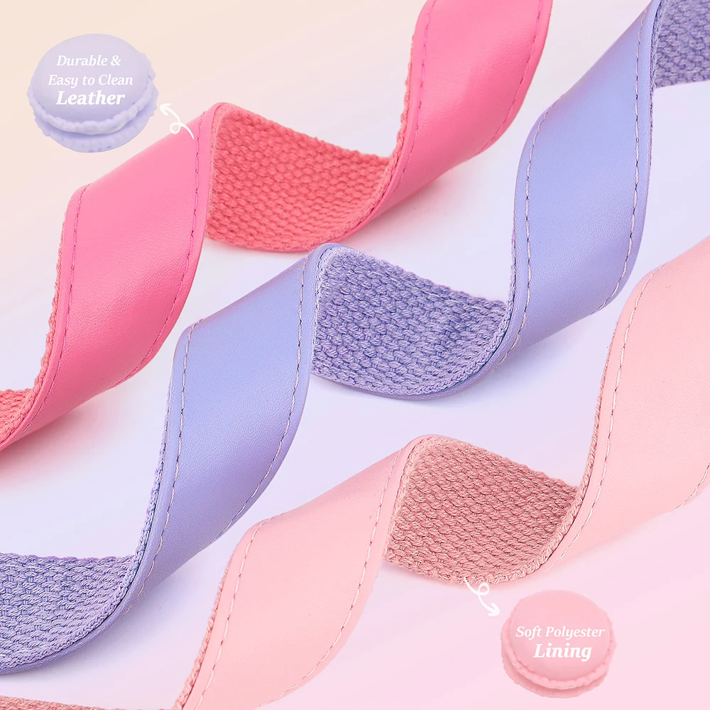 Collar de identificación de perro de cuero personalizado, Collar con lazo, hebilla para mascotas, perros pequeños, medianos y grandes, Pitbull - imagen 3