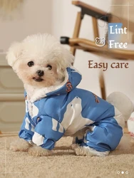 Ropa para perros en otoño e invierno - chaqueta cálida impermeable