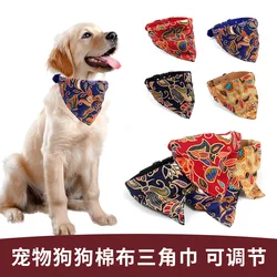 Bufanda lavable con pajarita para perros y gatos