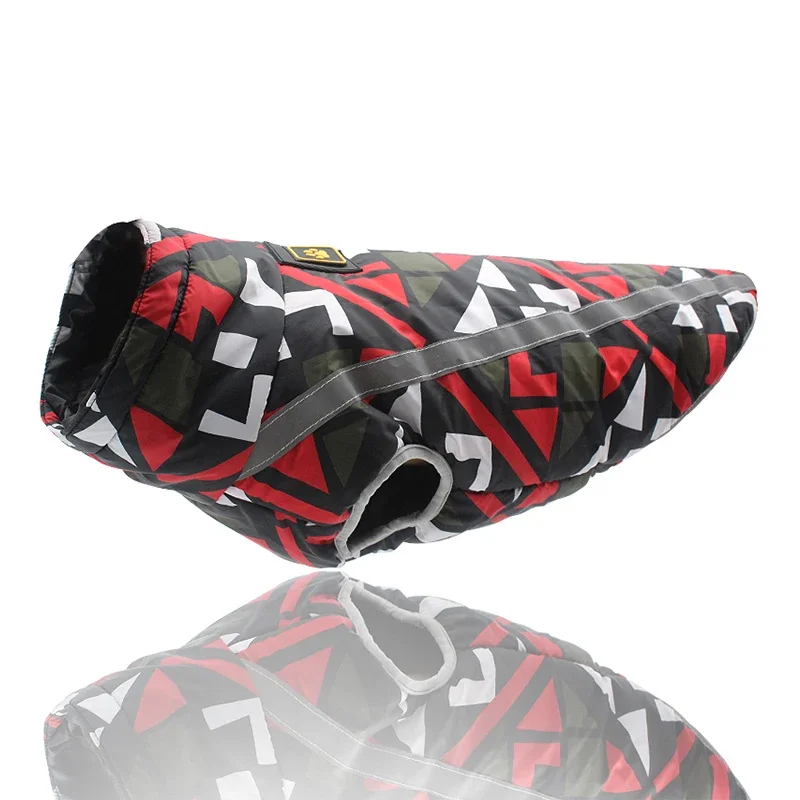 Ropa cálida Para Perros, abrigo de invierno impermeable, chaleco acolchado Para mascotas, chaqueta con cremallera Para Perros pequeños, medianos y grandes, Pug, Chihuahua - imagen 3