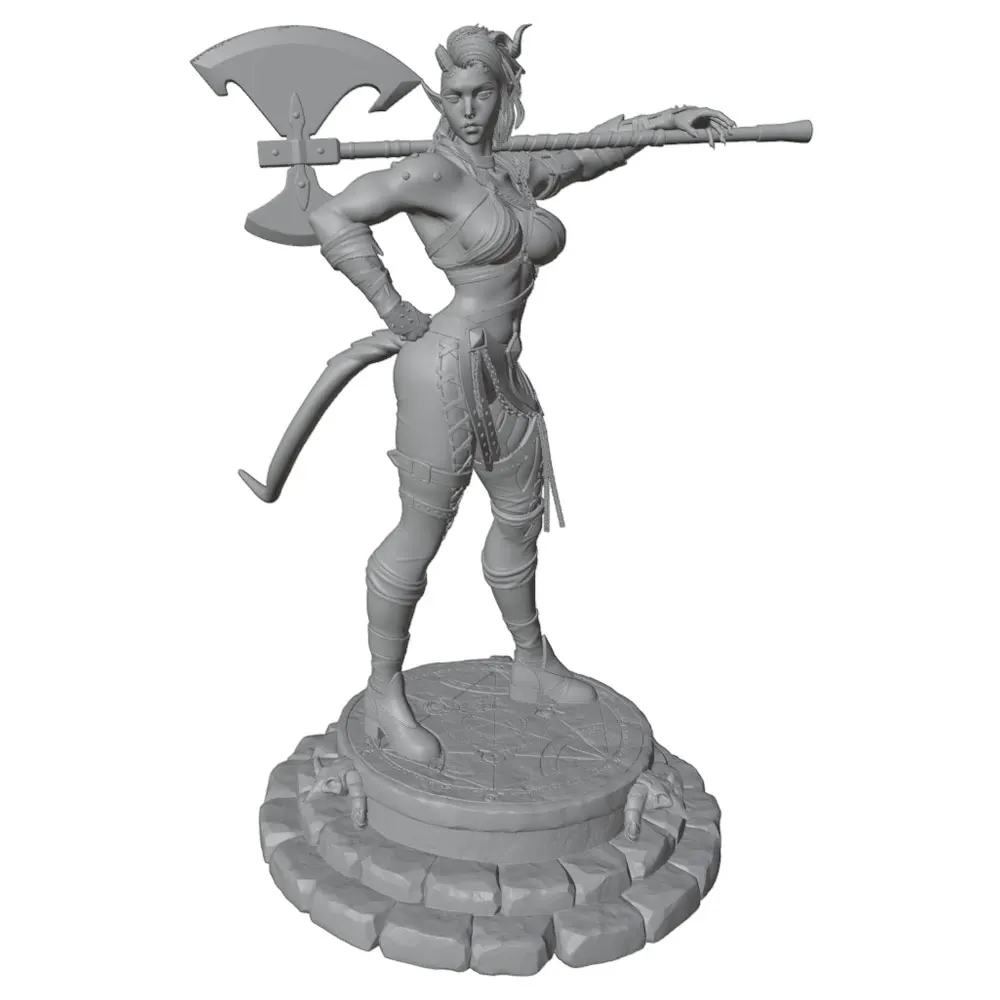 Figura decorativa 3D de resina sin pintar para gatos y perros - imagen 4