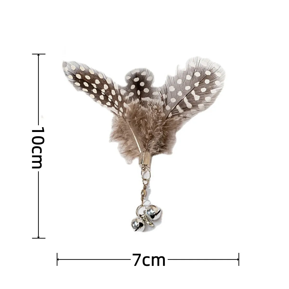 Juguete de plumas cortas para gatos, reemplazo DIY de palo de rompecabezas para gatos, accesorios de juguete para mascotas - imagen 3