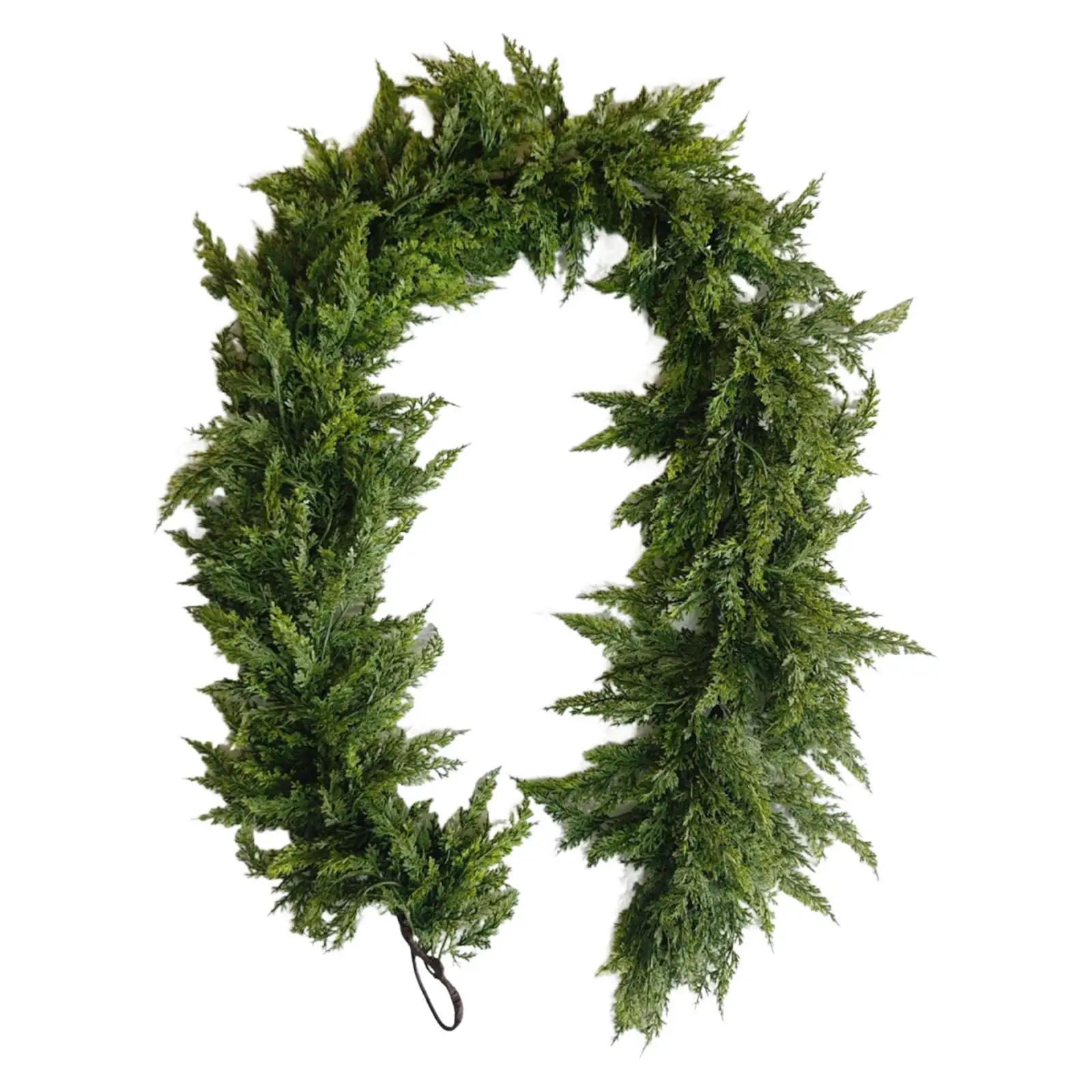 Simulation Rattan Winter Greenery Real Touch Christmas Tree Pendant Green Plant