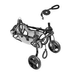 Silla de ruedas perros y gatos – Carrito rehabilitación discapacitados