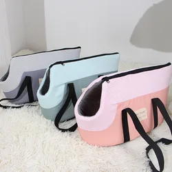 Bolso de hombro transpirable para perros y gatos – Lavable, portátil