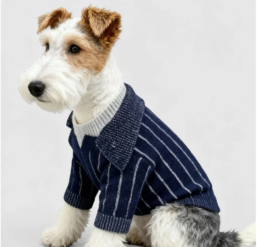 Jersey de punto para perros – Cálido estilo caballero - imagen 4