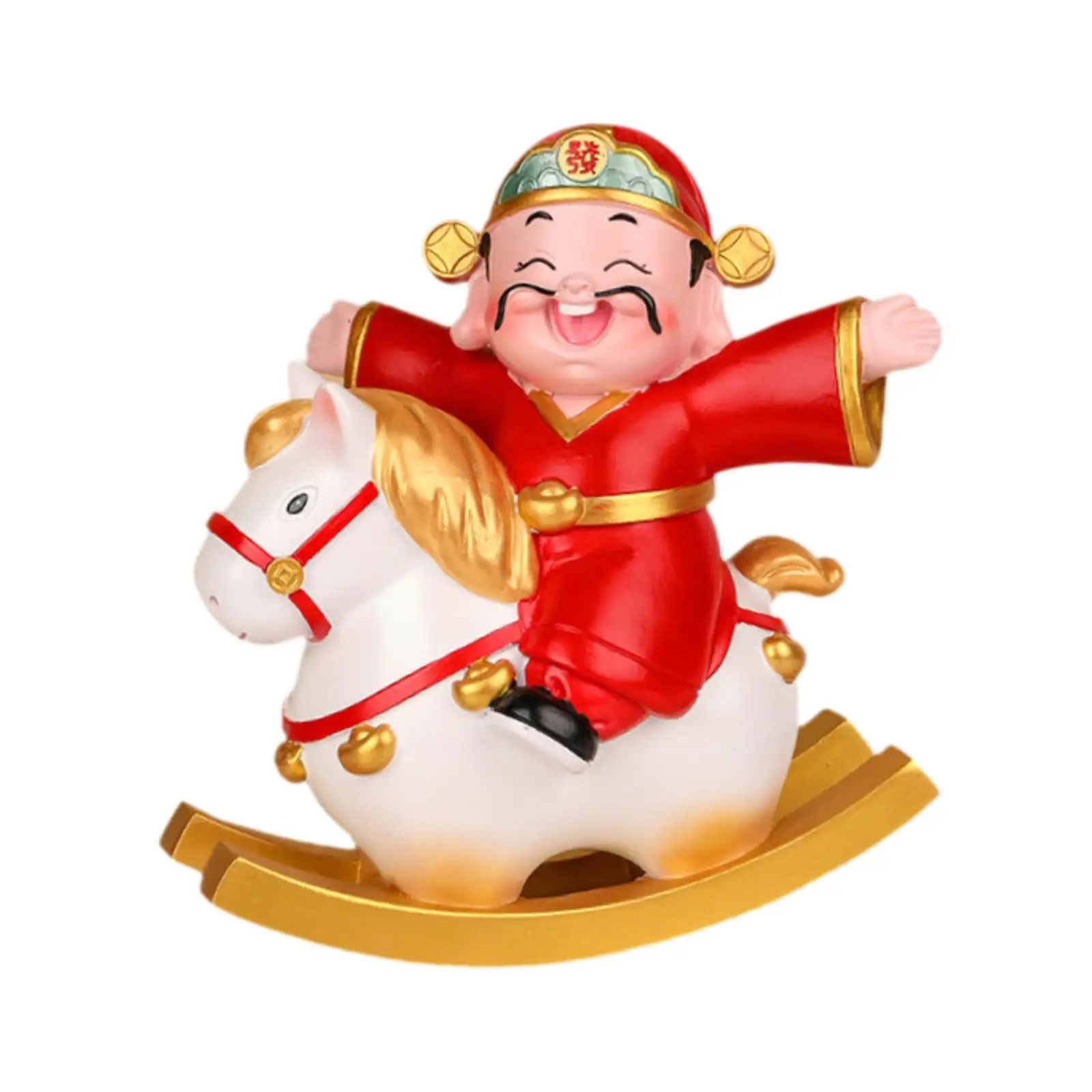 Horse Figurine Collectible Stable Miniature Unique Horse Statue Ornaments Table Sculpture for Bedroom Party Supplies Decroration