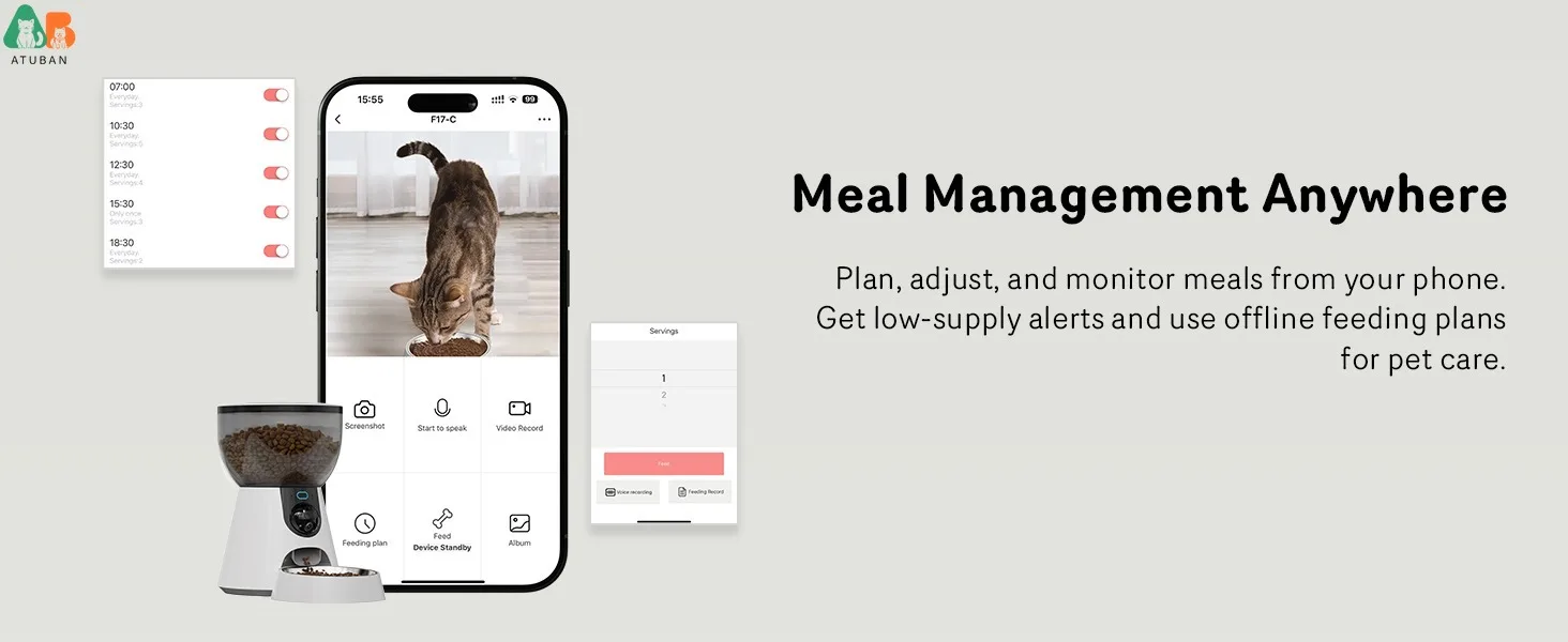 automatic cat feeder