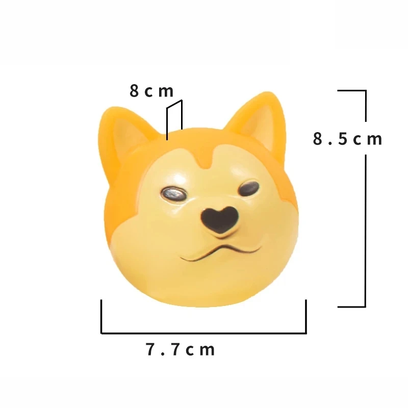 Juguetes de vocalización para perros, bolas de vinilo creativas y bonitas, juguetes con sonido para mascotas, suministros para mascotas - imagen 2