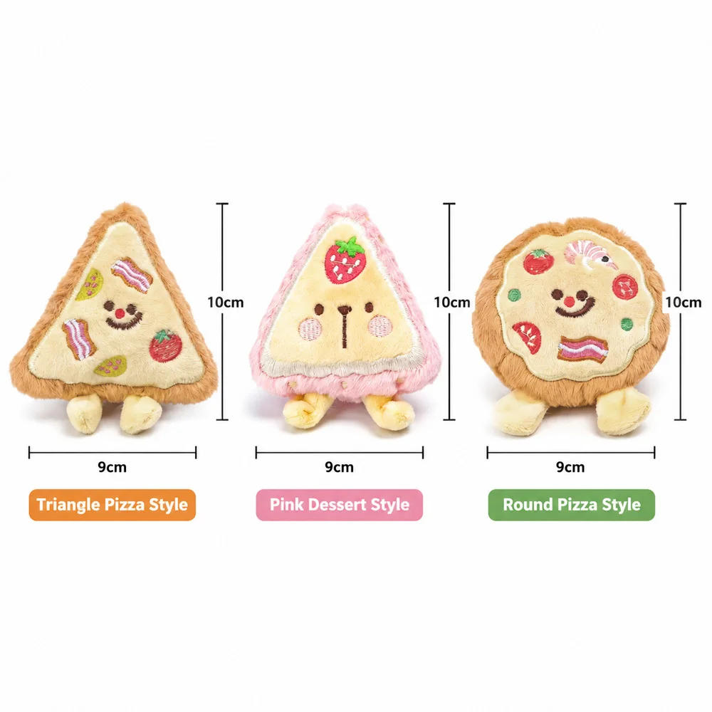 Juguete masticable con forma de comida para perros mini y cachorros - imagen 2