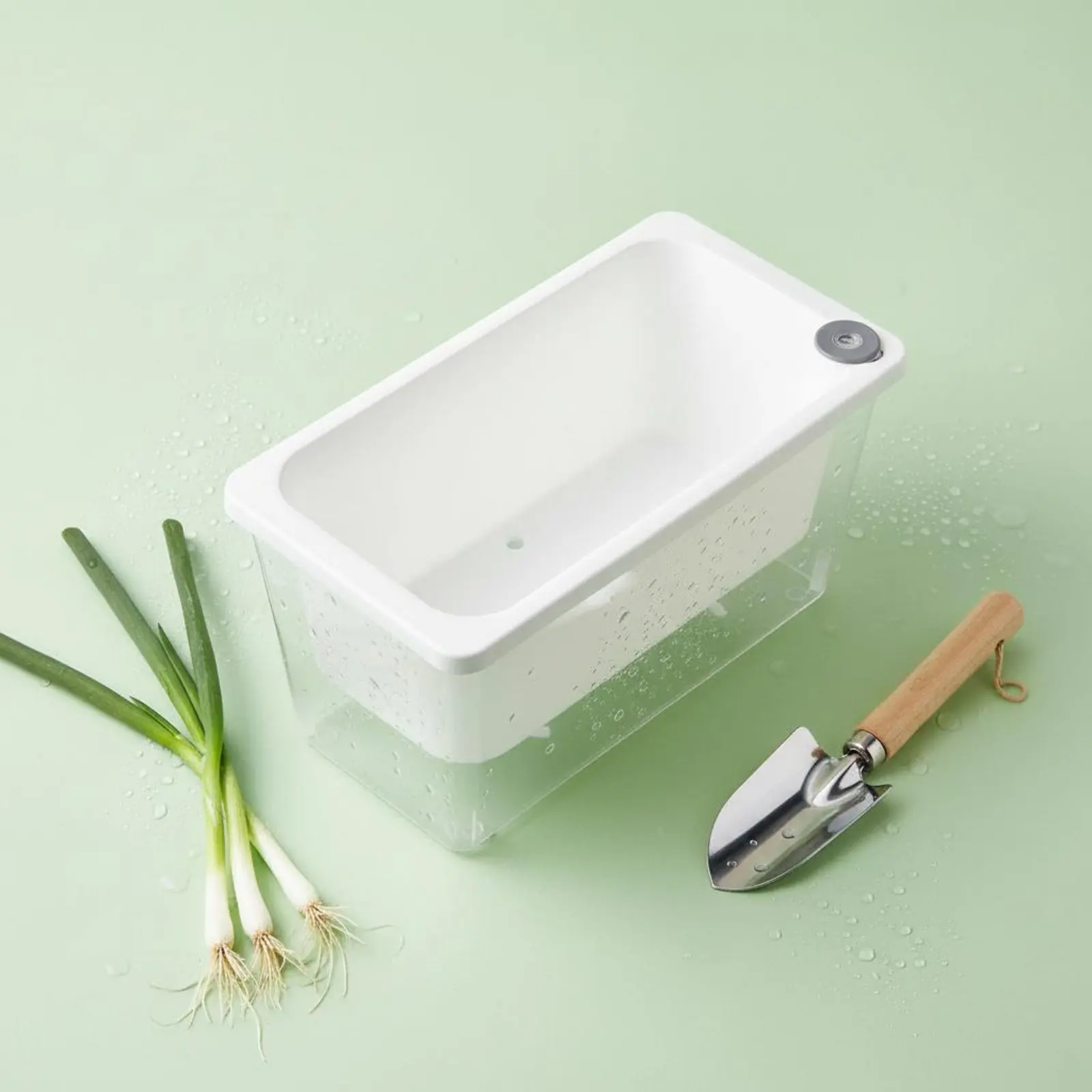 Maceta con riego automático para plantas no tóxicas mascotas - imagen 4