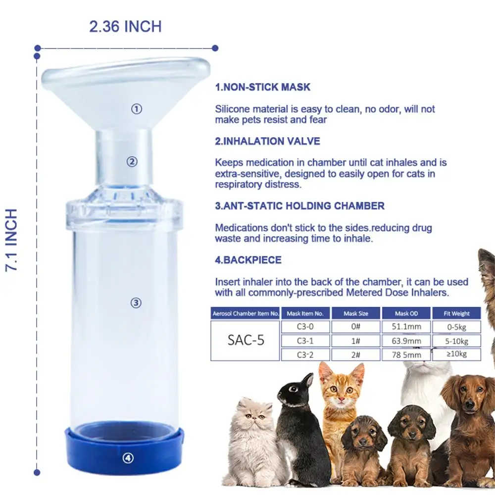 Cámara de Aerosol para Mascotas - imagen 3