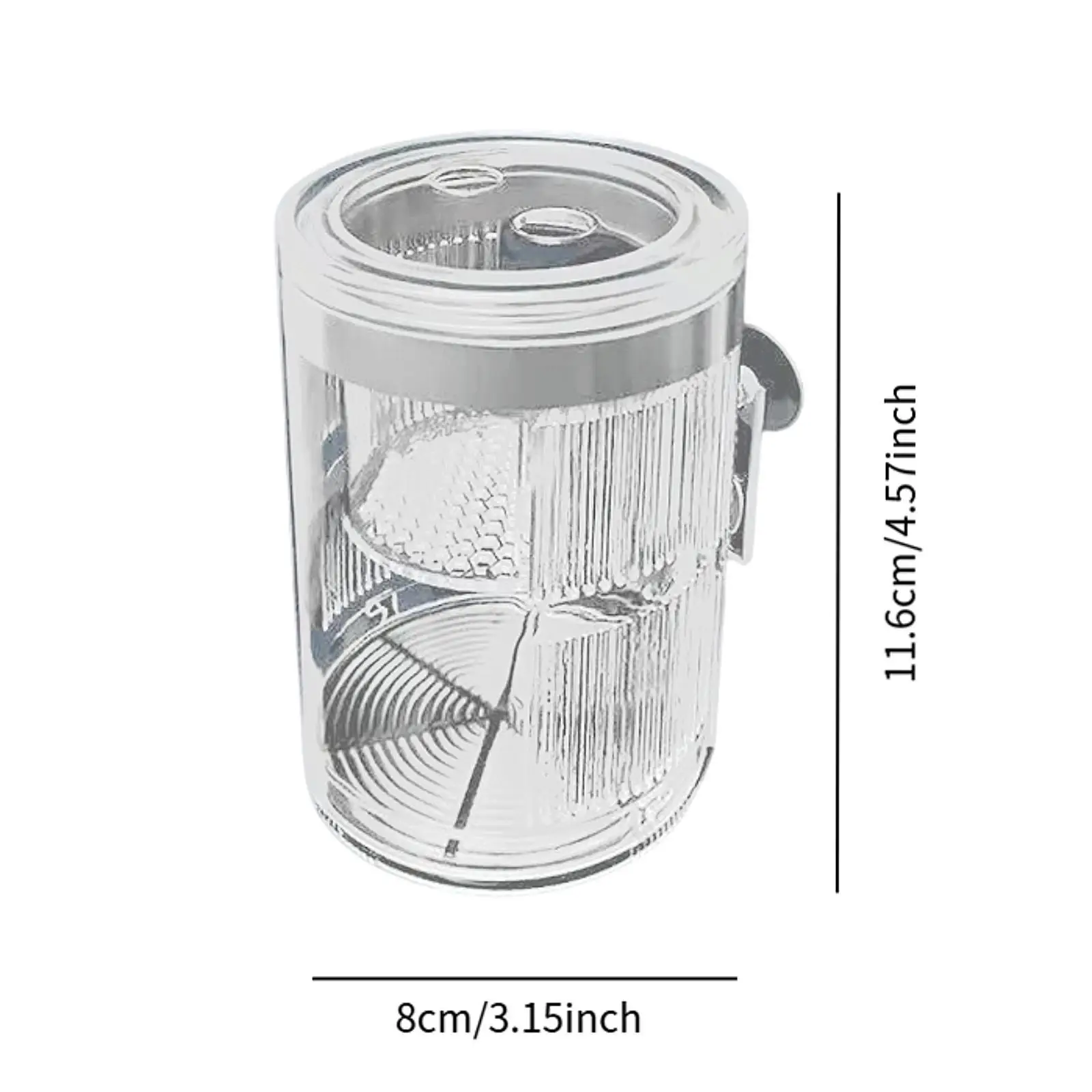 Fish Breeding Box Transparent Fish Tank Hatchery for Betta Guppy Baby Fish