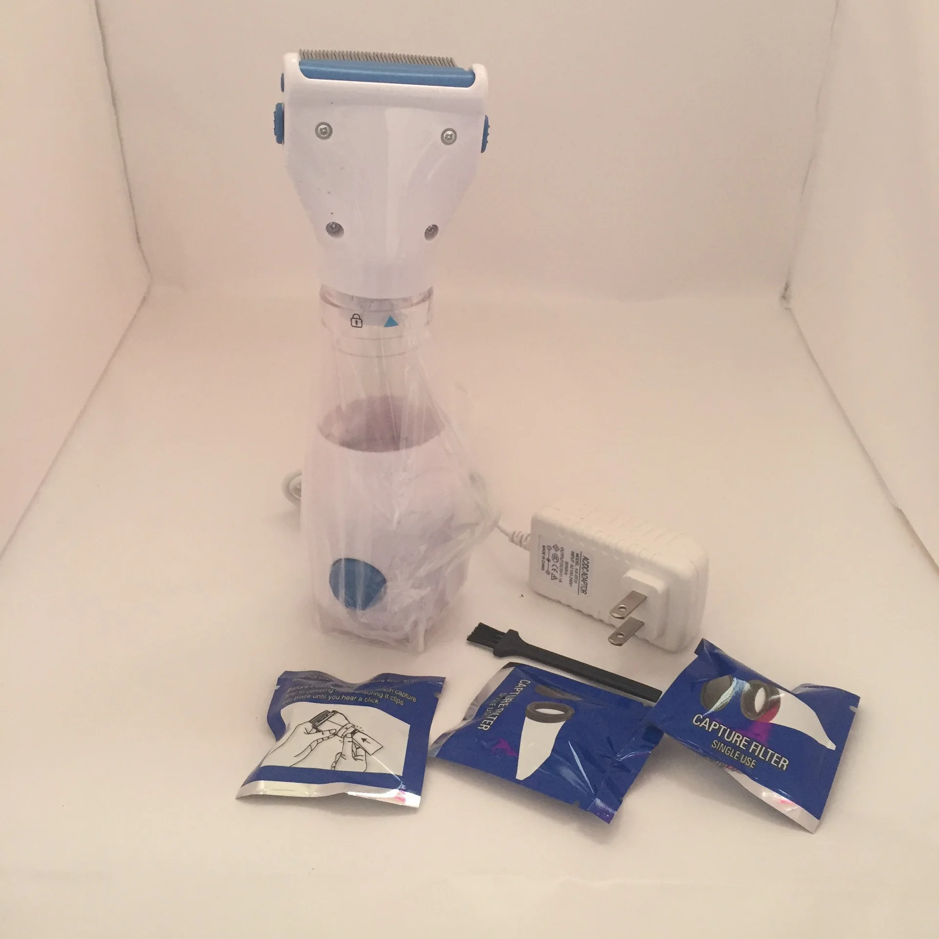 Removedor de piojos para mascotas, limpiador eléctrico de pelo para perros y gatos, eliminación de garrapatas, peine para pulgas, herramienta para atrapar piojos, productos para mascotas - imagen 3