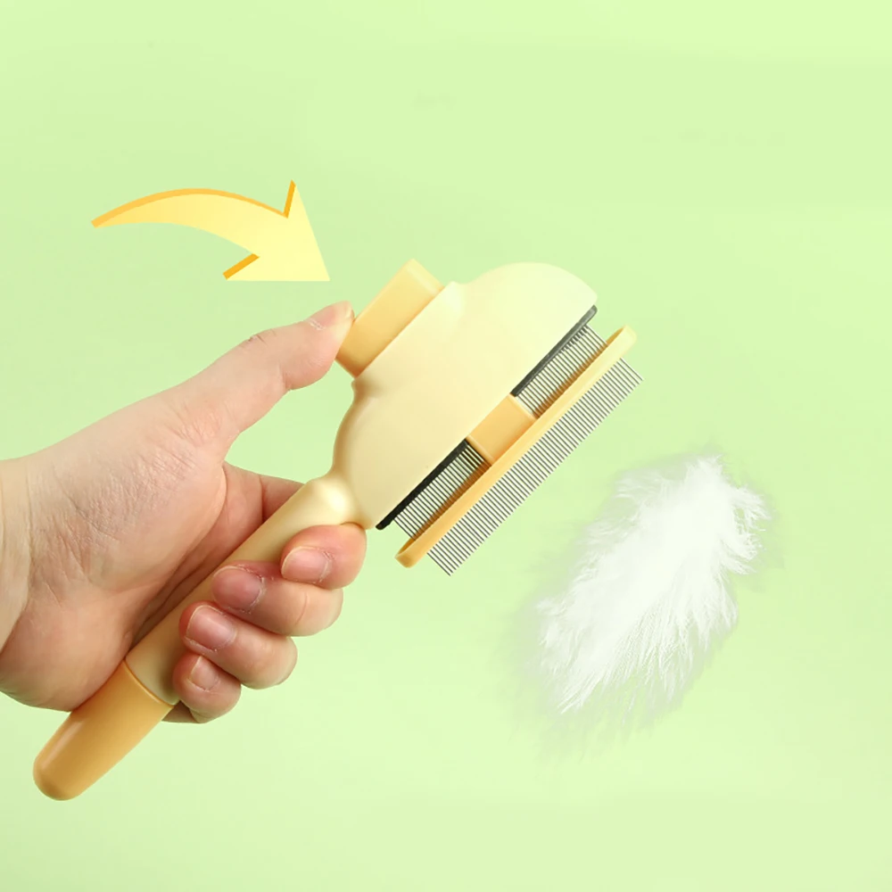 Cepillo de pelo para perros y gatos, peine, removedor de pelo para mascotas, herramientas de aseo para perros, gatos, cachorros y gatitos, accesorios para perros, productos para mascotas - imagen 3