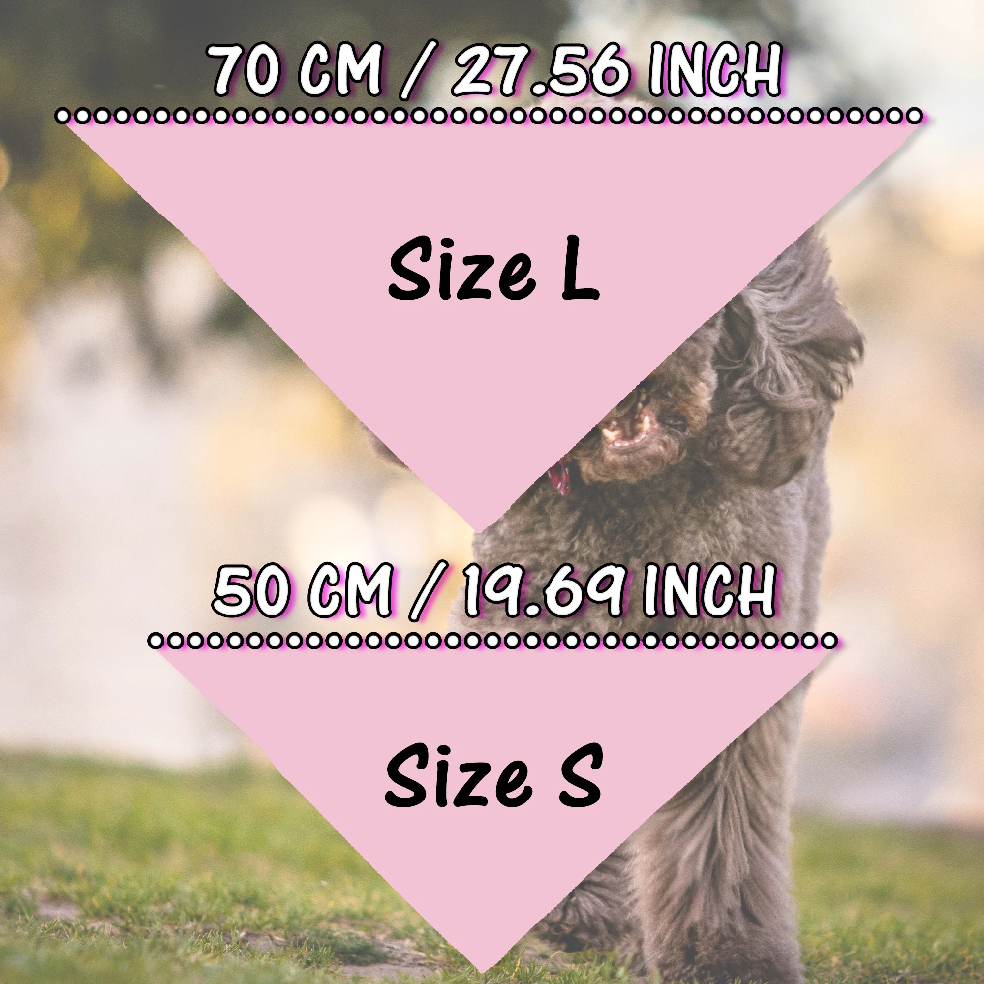 Bandana personalizada para perro y gato – Pañuelo triangular con foto - imagen 4