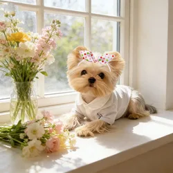 Lazos pelo cachorro perro oreja conejo – Bandas elásticas coloridas
