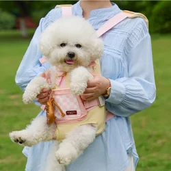 Mochila transportadora 2 en 1 para gatos y perros – Manos libres