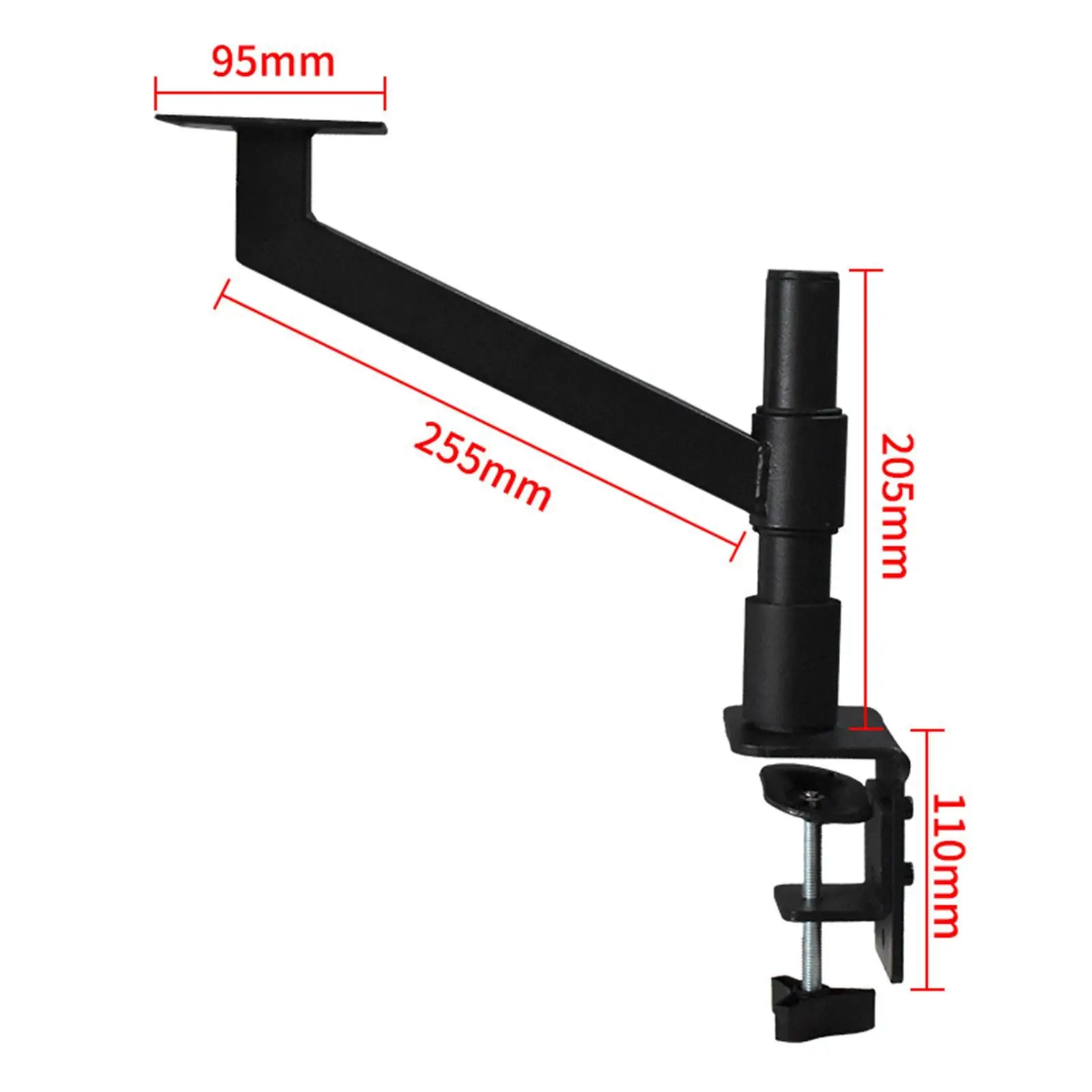 360° Rotation Table Clamp Pet Desk Professional Practical Steel Desktop Attachment Cat Nest Support