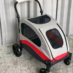 Transportín plegable para perros grandes y gatos – Cómodo de llevar