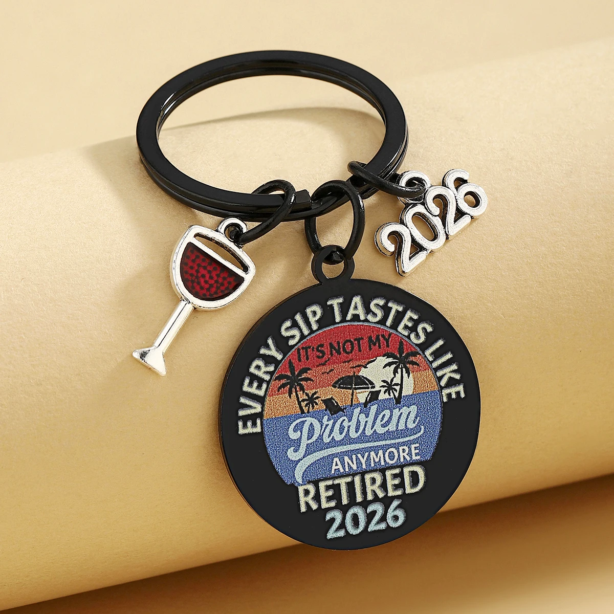 2026 Regalos de jubilación para hombres y mujeres, llavero de jubilación divertido, regalos para esposa, marido, compañero de familia, adiós, despedida - imagen 5