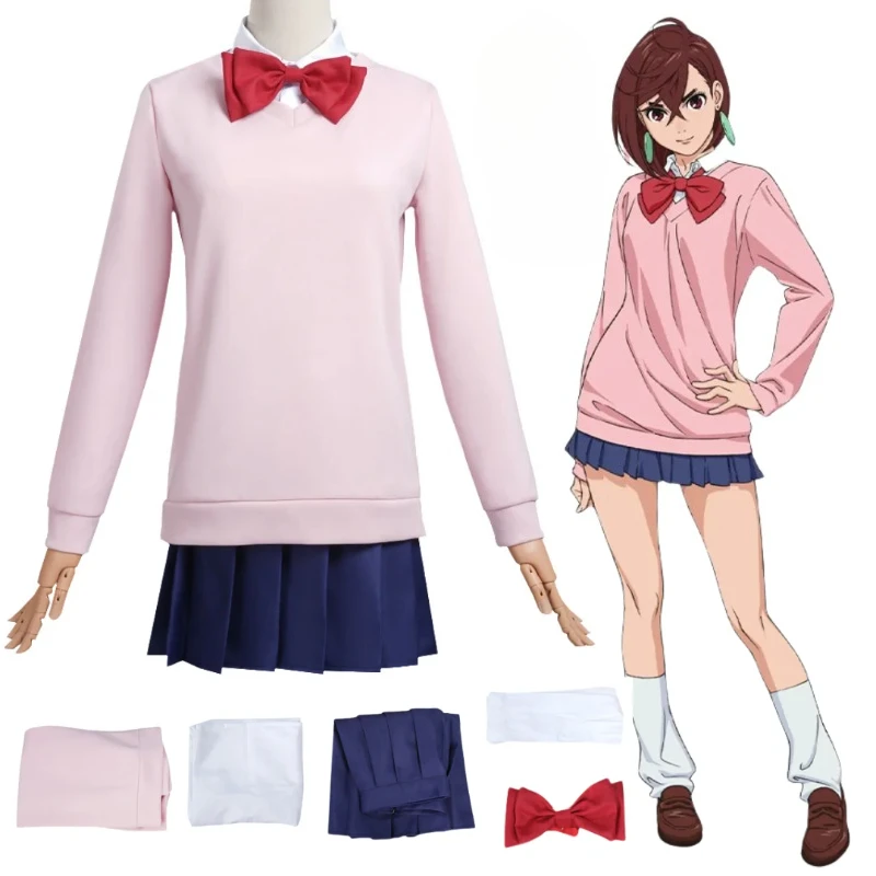 Disfraz cosplay Momo Ayase Kawaii para mujer - Vestido y peluca
