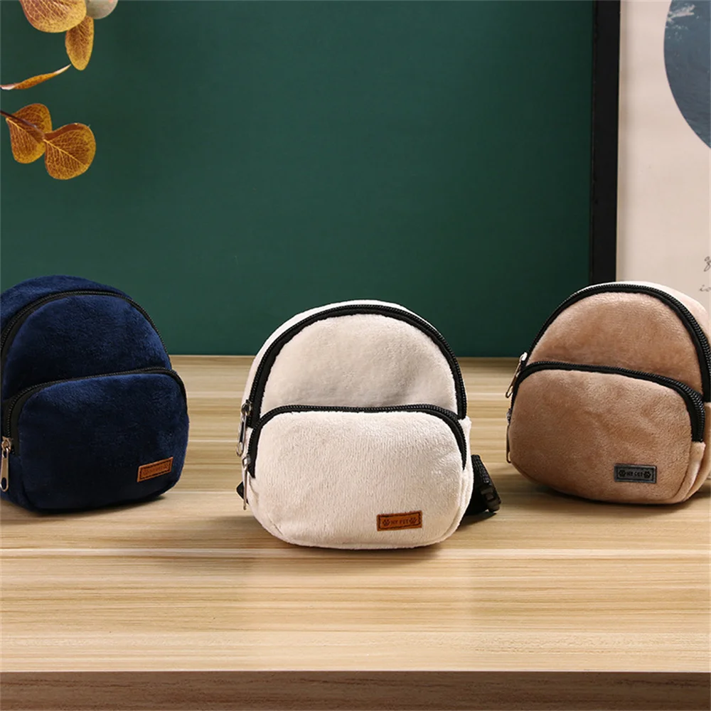 Mochila de franela para perros pequeños - imagen 4