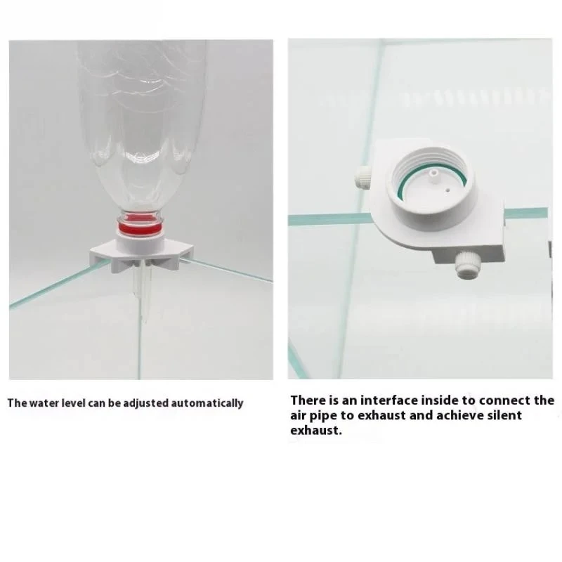 Sistema de recarga automática para acuario, controlador de nivel de agua montado en la pared para peceras, herramienta de ajuste y recarga automática - imagen 4