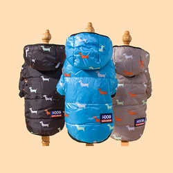 Abrigo con capucha para gatos y perros – Cálido para invierno