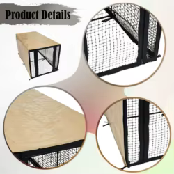 Tunel exterior para mascotas DIY: proteccion solar para perros y gatos