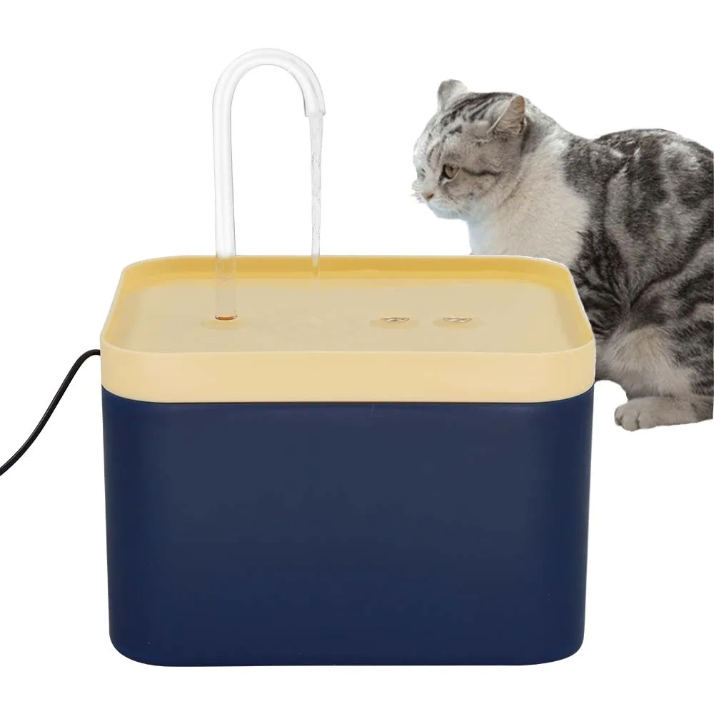 Fuente de agua para gatos, filtro automático, USB, eléctrico, dispensador de agua para gatos, bebedero para gatos y perros - imagen 2