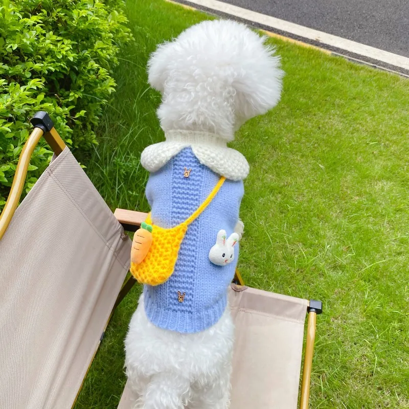 Suéter cálido para Gato, ropa de punto suave para Gatos, perros pequeños y medianos, ropa bonita para gatos con paquete de ropa para Chihuahua Yorkie - imagen 2