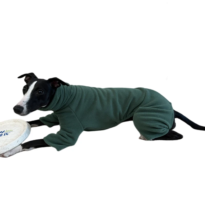 Abrigo de terciopelo para galgo italiano – Invierno - imagen 3