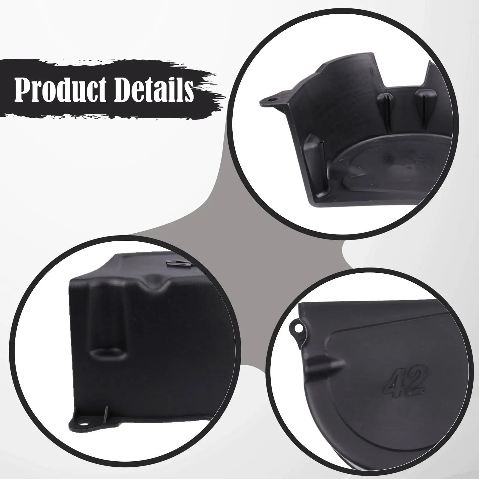 Protector de correa 24mm 7T para tractor cortacésped - imagen 3