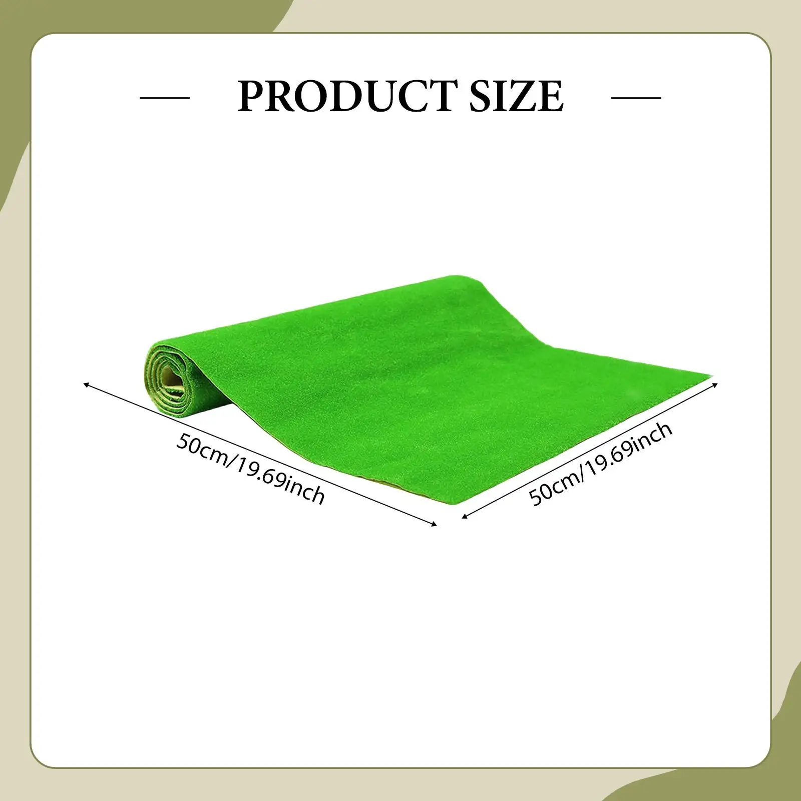 Artificial Grass Turf,Multi Purpose Lawn Rug Synthetic Grass Mat Fake Plant Carpet for Balcony Leisure Bedroom DIY Crafts Garden