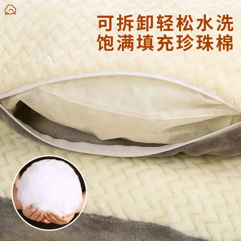 Estera para perro, estera para dormir gruesa para gatos, franela Universal para todas las estaciones, extraíble, lavable, almohadilla Universal para mascotas para gatos y perros - imagen 3