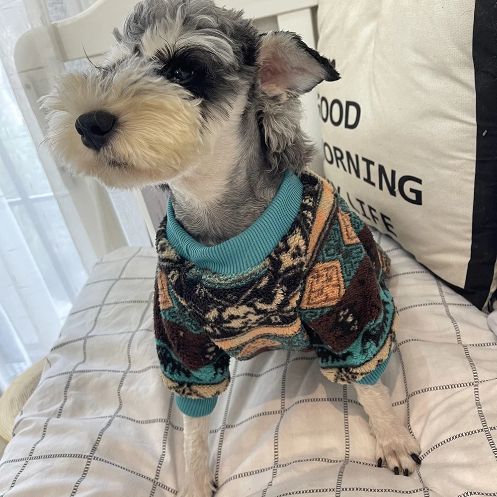 Ropa de moda para perros, ropa cálida de invierno para gatos, cachorros, perros pequeños, ropa para mascotas de alta calidad, Mini caniche, Bulldog, suministros para mascotas - imagen 2