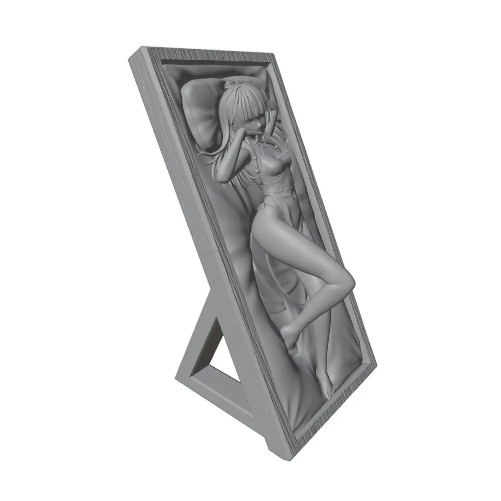Figura 3D Sleeping Belle 1/24 - sin montar ni pintar - imagen 5