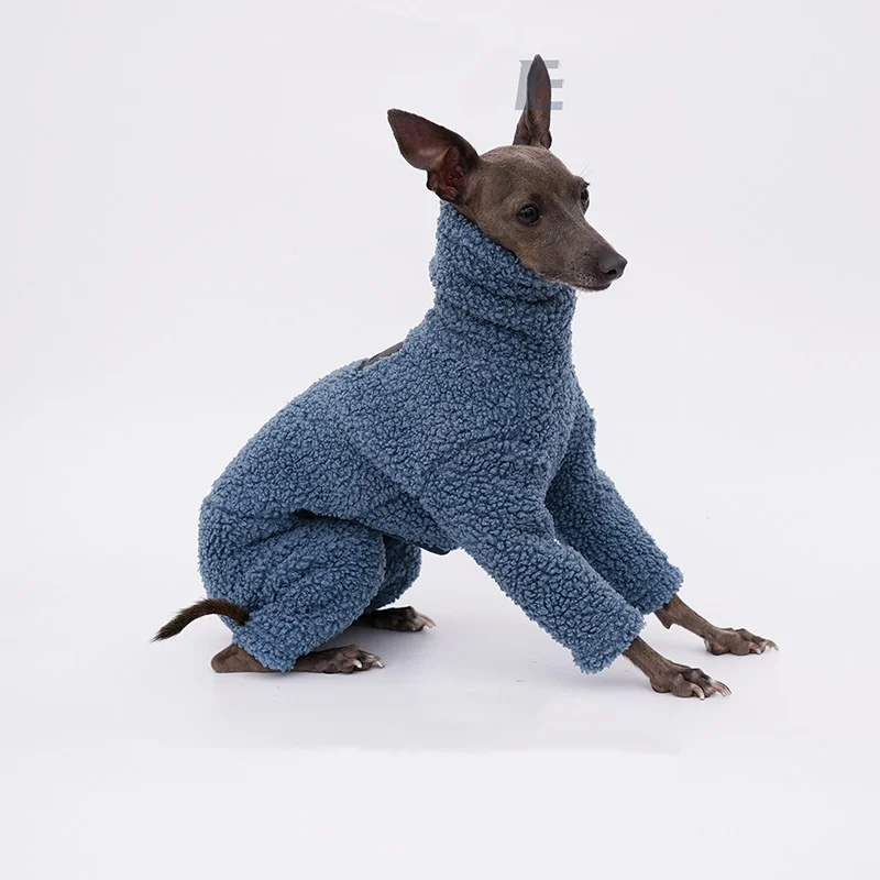 Abrigo forro polar invierno para galgos y whippets – Cálido y ligero - imagen 3