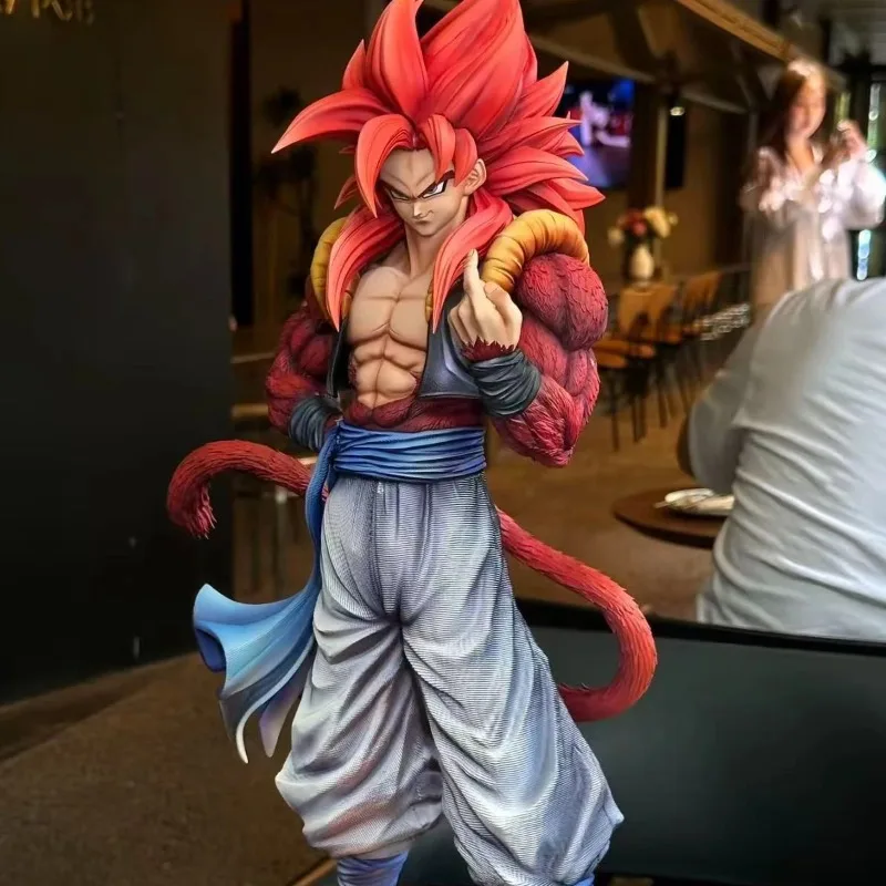 Figura de Dragon Ball NP SSJ4 Gogeta, figura de acción temática Super Saiyan 4, colección de estatuas de Anime de PVC, modelo de juguete de alto detalle, regalos - imagen 3