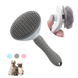 Cepillo de acero inoxidable para gatos y perros – Para pelo largo