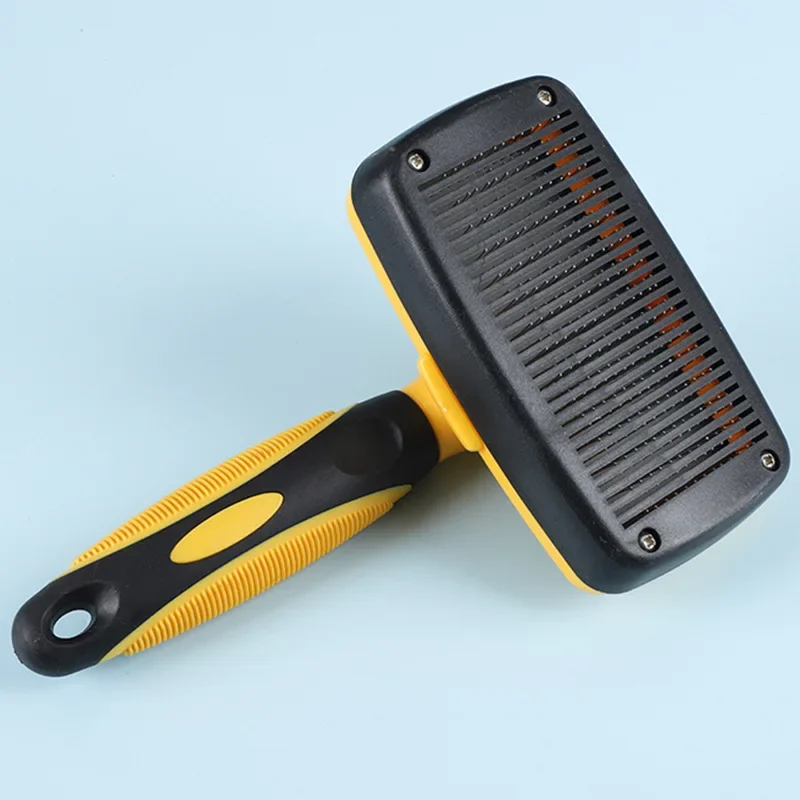 Cepillo automático para mascotas, peine de masaje con un clic, removedor de pelo, autolimpieza, suministros para mascotas - imagen 2