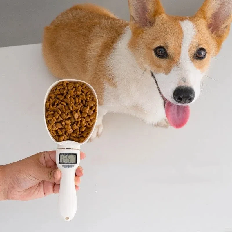 Báscula de alimentos para mascotas con LCD de precisión perros y gatos - imagen 2