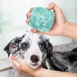 Guante silicone baño para perros y gatos – Aplica champú y massagea