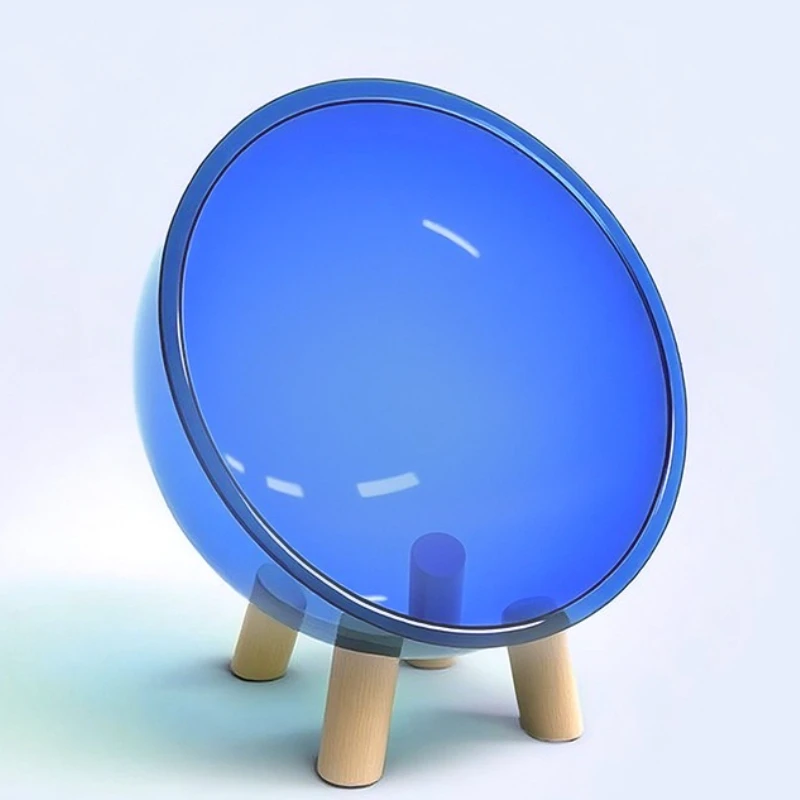 Cama de lujo para gatos, camas acrílicas para gatos y gatitos, transparente, para mascotas, perros pequeños, cachorros, gatitos, escritorio, mascotas, perros, gatos, hamaca, suministros de muebles - imagen 5