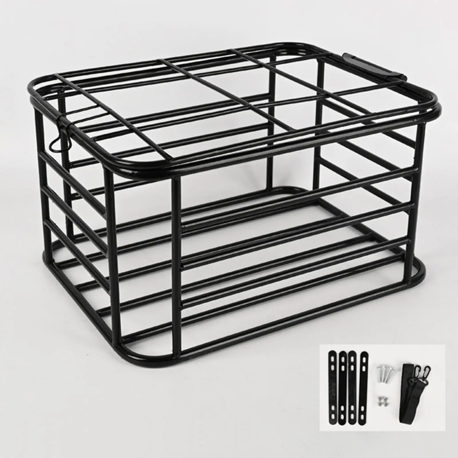 Rear Rack Bike Basket Bicycle Storage Basket Container Heavy Duty Stable Dog Carrier for Outdoor Mountain Bikes Hiking Travel Rear Rack Bike Basket Bicycle Storage Basket Container Heavy Duty Stable Dog Carrier for Outdoor Mountain Bikes Hiking Travel