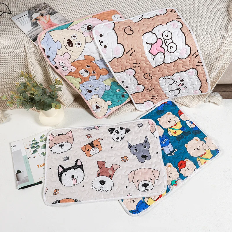 Estera de algodón antideslizante para mascotas, estera lavable para perros, manta para gatos, sofá, cama transpirable para perros pequeños, medianos y grandes - imagen 3